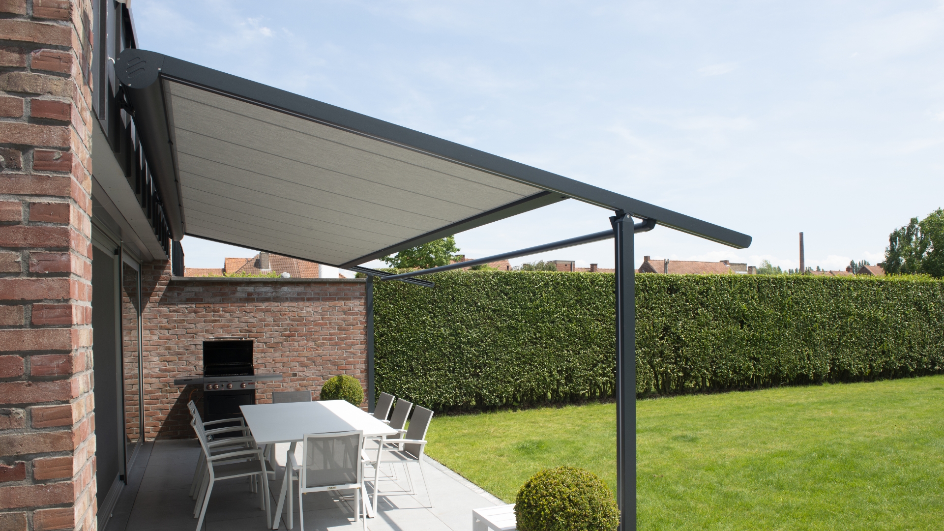 Pergola toile enroulable Linconyl