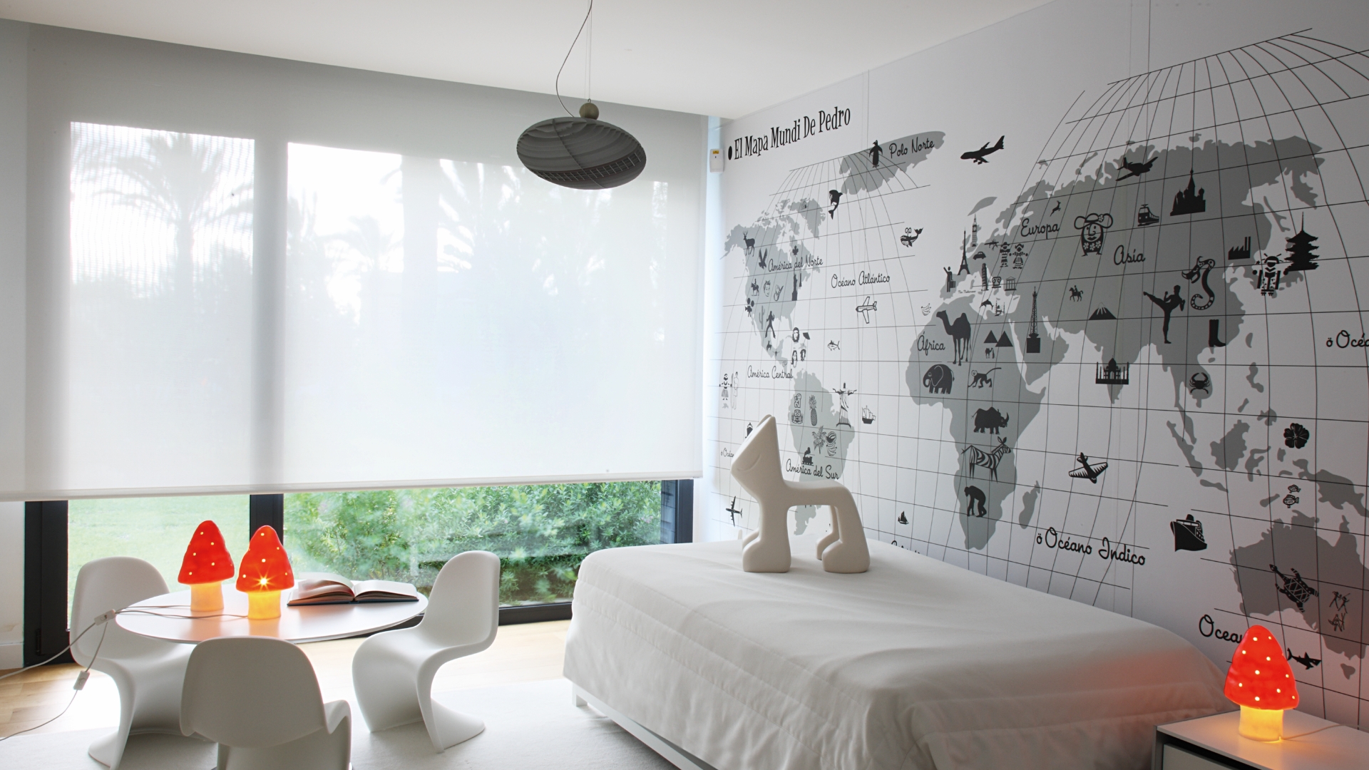 Store enrouleur intérieur Linconyl chambre