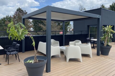 Pergola Bioclimatique Rennes Restaurant